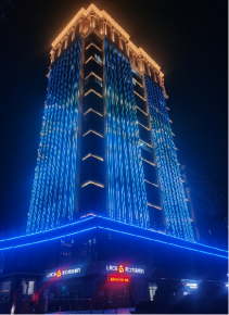 煙檯益豐禦(yu)祥(xiang)大廈亱景亮化